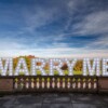 marquee letters for wedding rental
