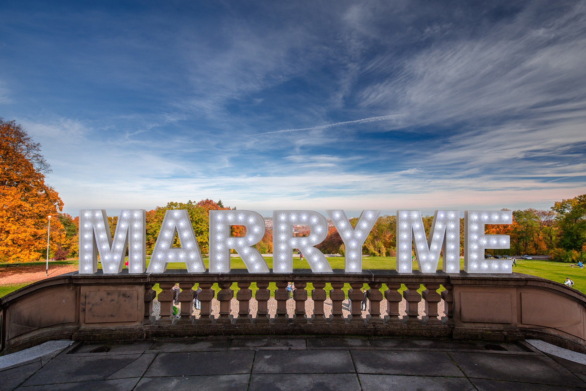 marquee letters for wedding rental